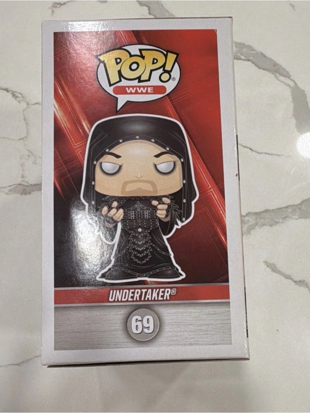 Funko Pop! WWE Undertaker Vinyl Figure #69 2019 Original Unopened Box - Picture 4 of 8